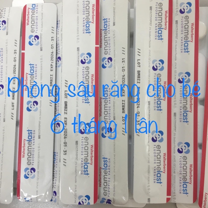 vecni flour phòng sâu răng/ sún răng/ ê buốt răng