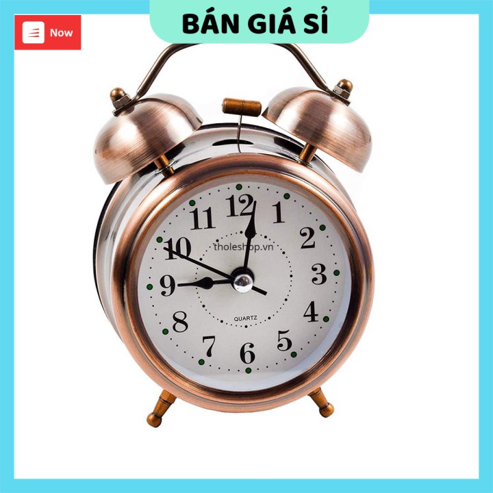 Đồng hồ báo thức  🗣️ GIÁ VỐN Đồng hồ báo thức chuông reo, nhỏ gọn, xinh xắn, có thể trang trí căn phòng của bạn 5534