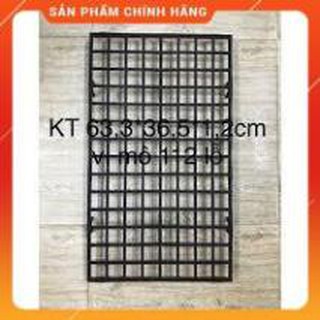 combo 5 vỉ nhựa đựng chậu mô 4cm – 112 lổ trồng hoa lan.