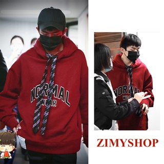Áo hoodie normal wear dây cà vạt