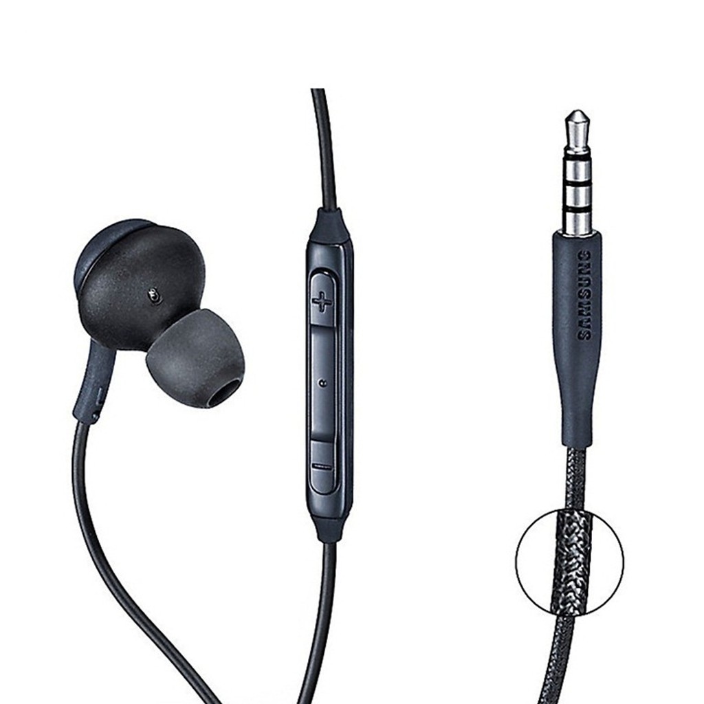 Tai nghe nhét tai 3.5mm âm siêu trầm có mic cho Samsung Galaxy S8 S9 S10