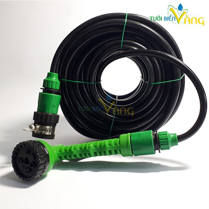 Bộ vòi xịt tưới cây 7 chế độ dây dài 10m nối nhanh vòi nước máy