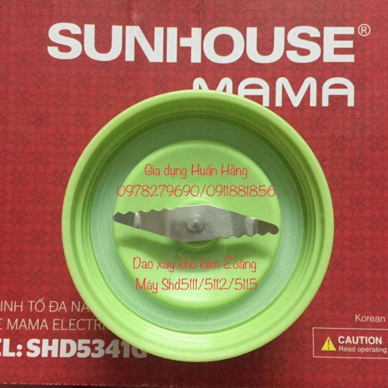 (XẢ KHO SỈ) Dao xay sinh tố máy xay Sunhouse SHD5112