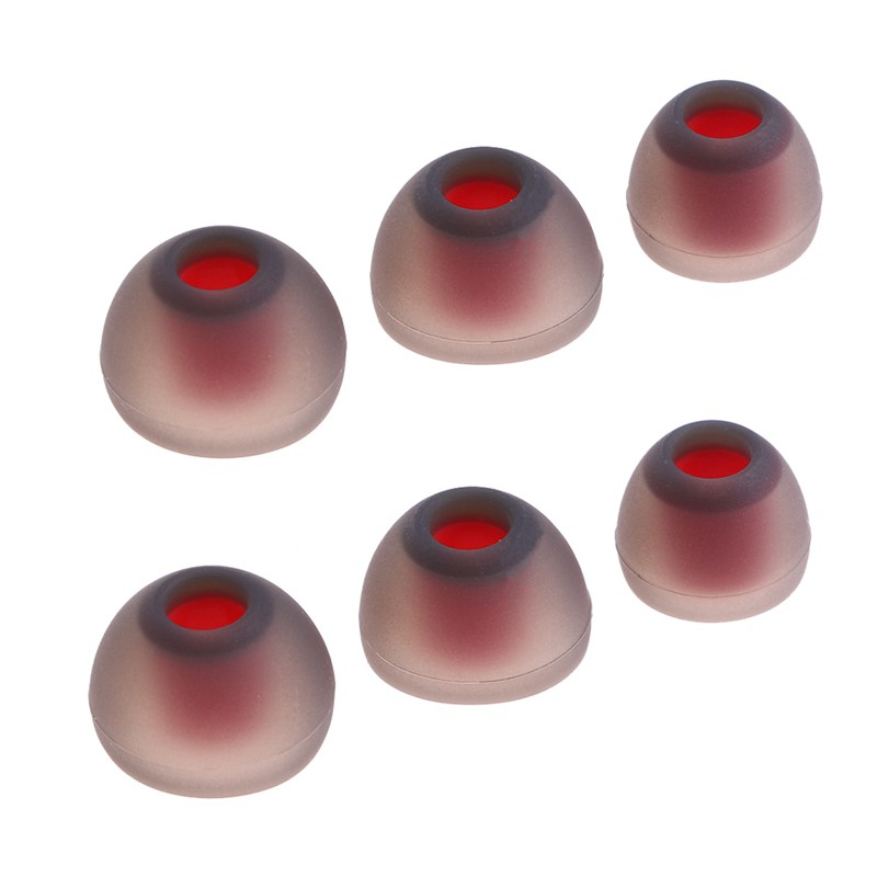 3 Cặp Nút Tai Nghe Nhét Tai Bằng Silicon (6 Cái)