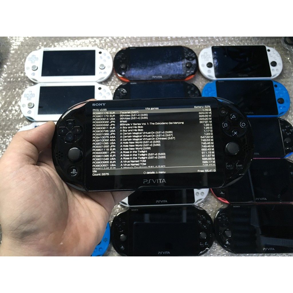 [Mã 2611DIENTU500K hoàn 7% đơn 300K] PsVita 1000 - Ps Vita 2000 (Kho GameFree 5000+) Đầy Đủ Phụ Kiện | BigBuy360 - bigbuy360.vn