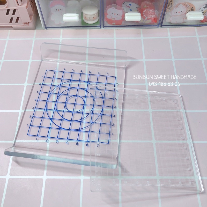 Tấm mica vuông cán lăn đất sét