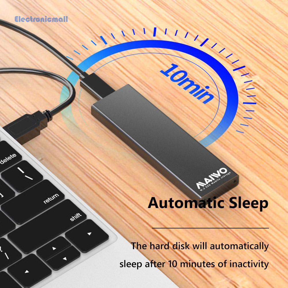 Hộp Đựng Ổ Cứng Di Động Maiwo M.2 Ssd Usb Type C Bằng Nhôm | BigBuy360 - bigbuy360.vn