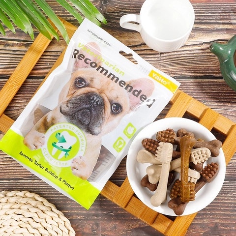 Xương Gặm Sạch Răng Thơm Miệng Cho Chó Yaho 240g