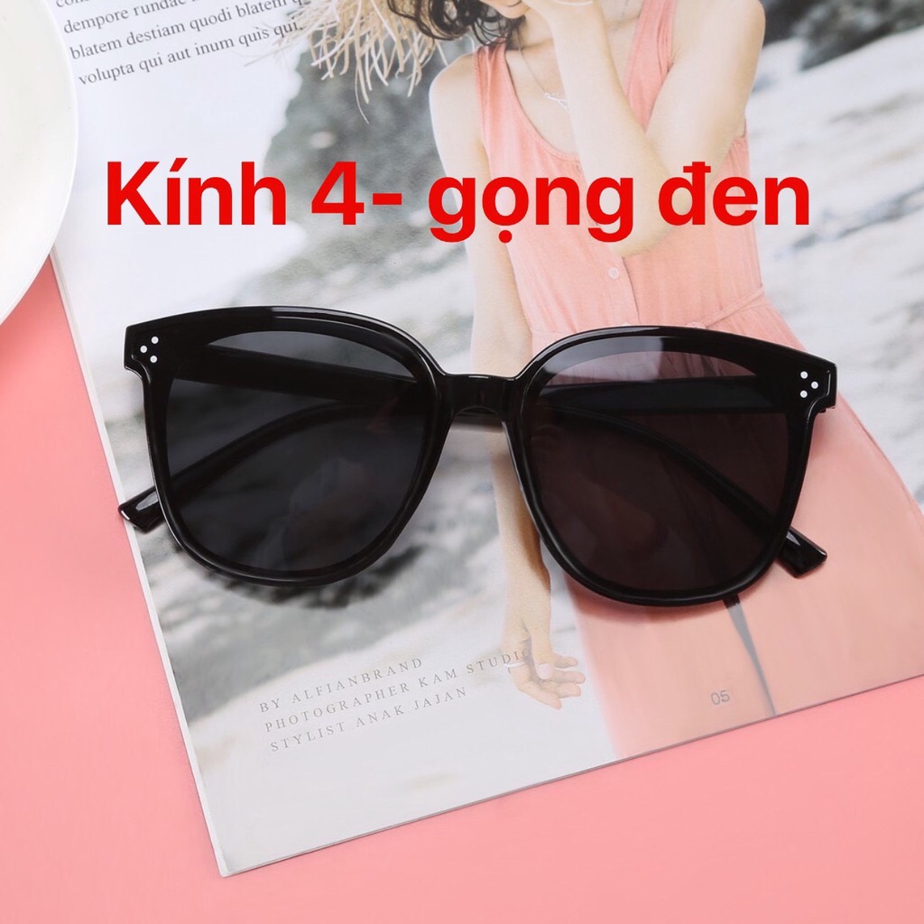 Kính Râm, Kính Mát Nam Nữ Thời Trang Phong Cách Hàn Quốc Siêu Hot