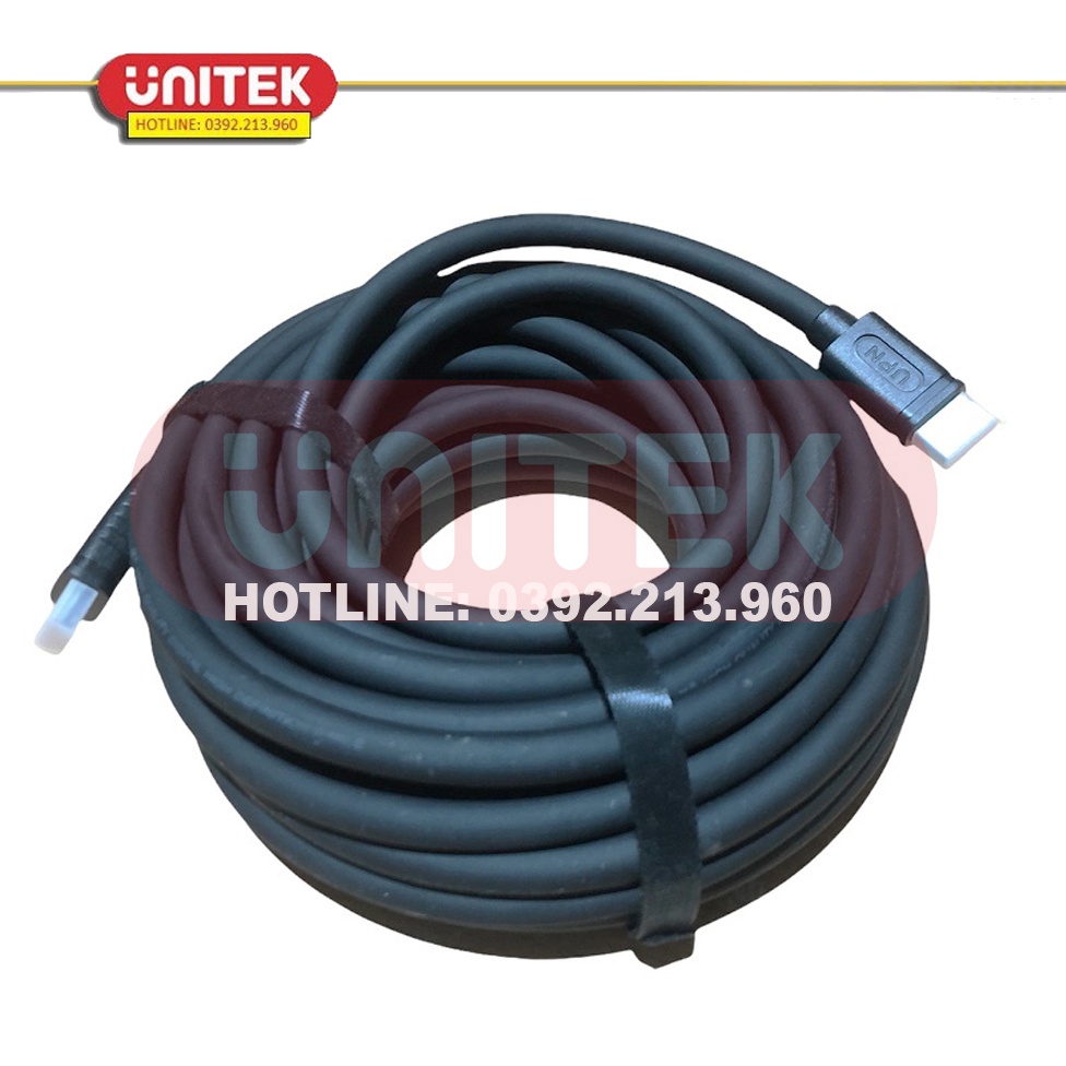 Dây HDMI 2 Đầu Đực FULL HD 4K X 2K Chống Nhiễu Dài 15M UPN - Hàng Chính Hãng