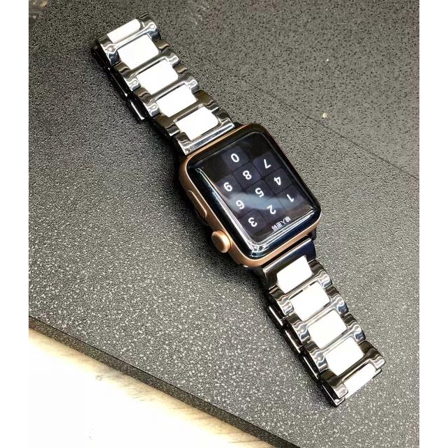 【Apple Watch Strap】Dây đeo bằng gốm cho đồng hồ thông minh Apple Watch Series 1 2 3 4 5 6 se 38mm 42mm 40mm 44mm