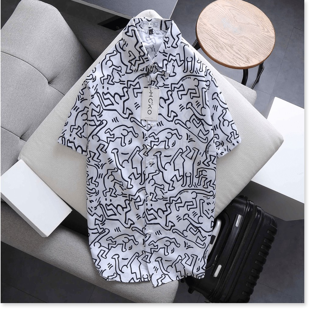 SIÊU PHẦM HOT HÈ ÁO SƠ MI NAM CỰC CHẤT CỰC PHONG CÁCH , HOẠ TIẾT ĐỘC LẠ KOKO MI STORE