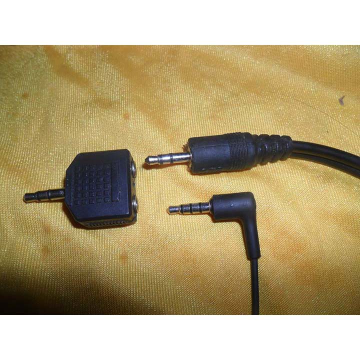 Đầu chia tai nghe audio 1 ra 2 jack 3.5mm  youngcityshop 30.000