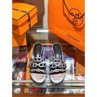 L69-5 Hermes dép cao 5cm siêu cấp