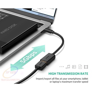 Cáp OTG USB Type C sang USB 3.0 Ugreen 30701 cao cấp