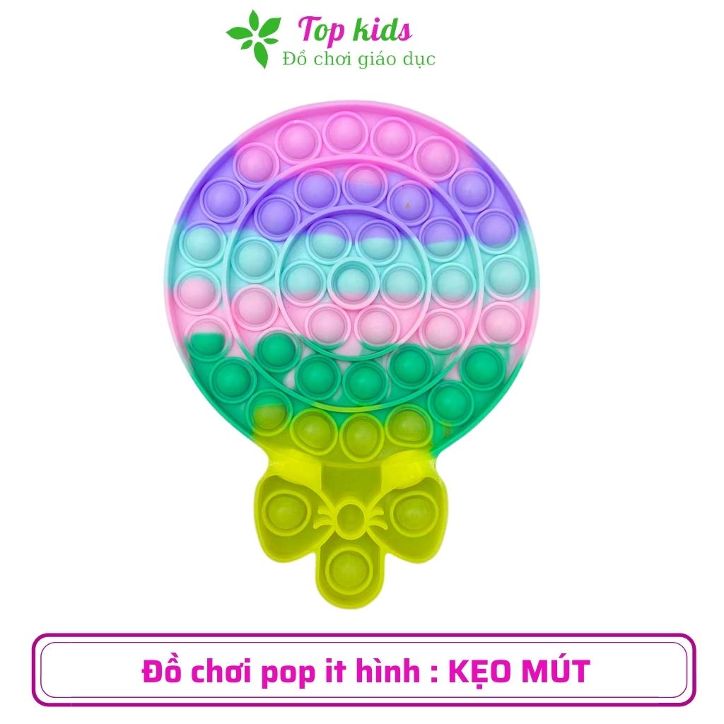 Pop it mini giá rẻ trò chơi bóp ít ấn bong bóng giảm stress giảm căng thẳng trẻ em - TOPKIDS