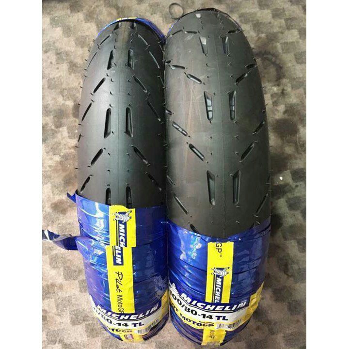 Cặp vỏ michelin moto GP size 90/80-17 và 100/80-17: Winner, sonic, raider, Ex