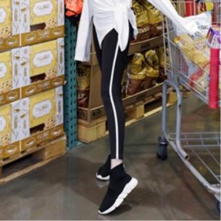 quần legging kẻ sọc thời trang