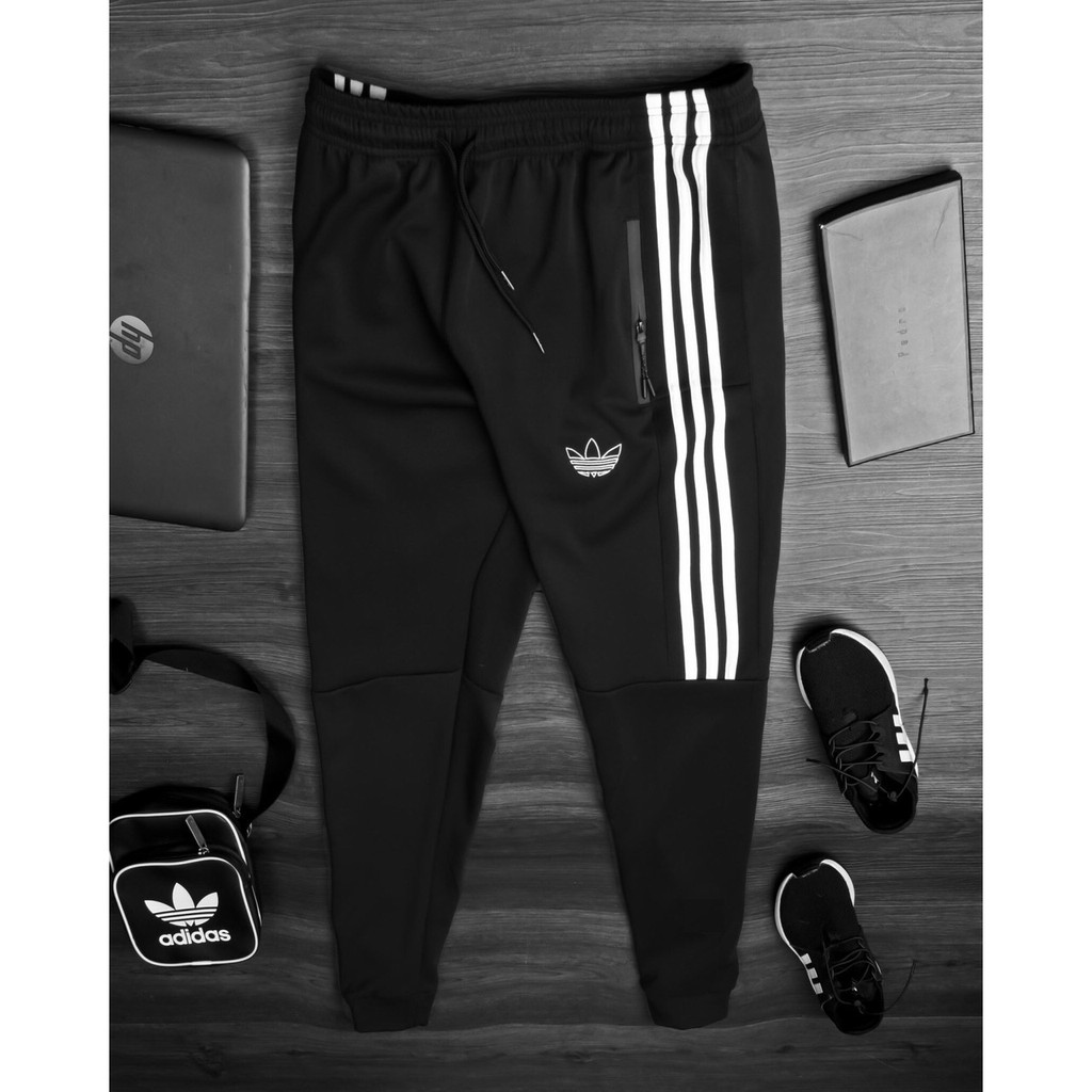 Quần dài thể thao nam ống bo phom 50-80kg chất liệu thun Poly dày đẹp | BigBuy360 - bigbuy360.vn