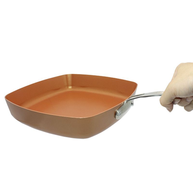 Non-Stick Copper Frying Pan With Ceramic Coating And Induction#HAVN