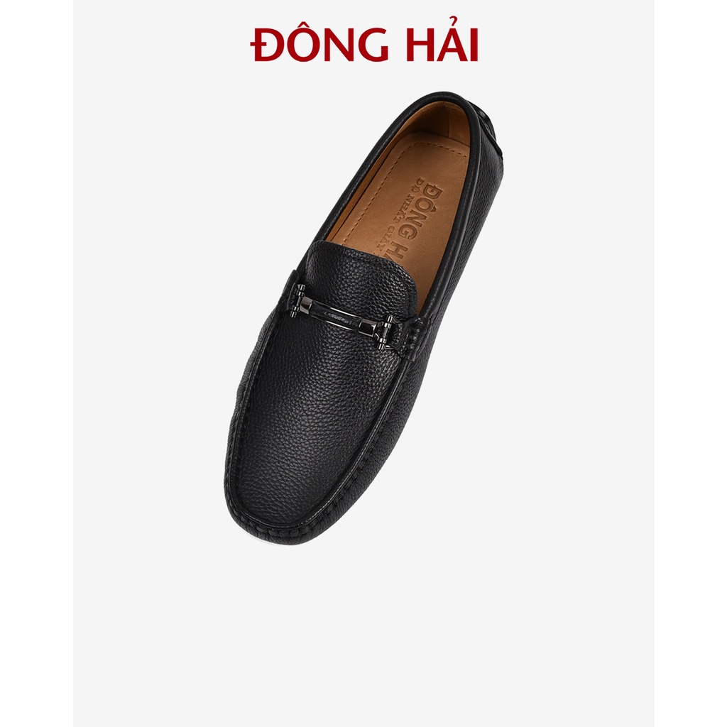 Giày lười nam Đông Hải chất da bò cao cấp với thiết kế slip on thoải mái - G0342 | BigBuy360 - bigbuy360.vn