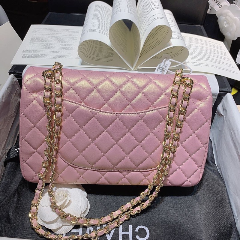 Túi xách da nữ Classic Chất da thật mịn Size 25.5 Fullbox nam châm