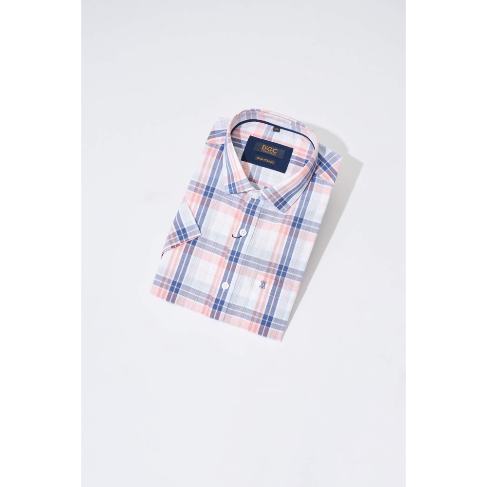 Áo sơ mi ngắn tay SMART CASUAL DGCs SASNCB42MS