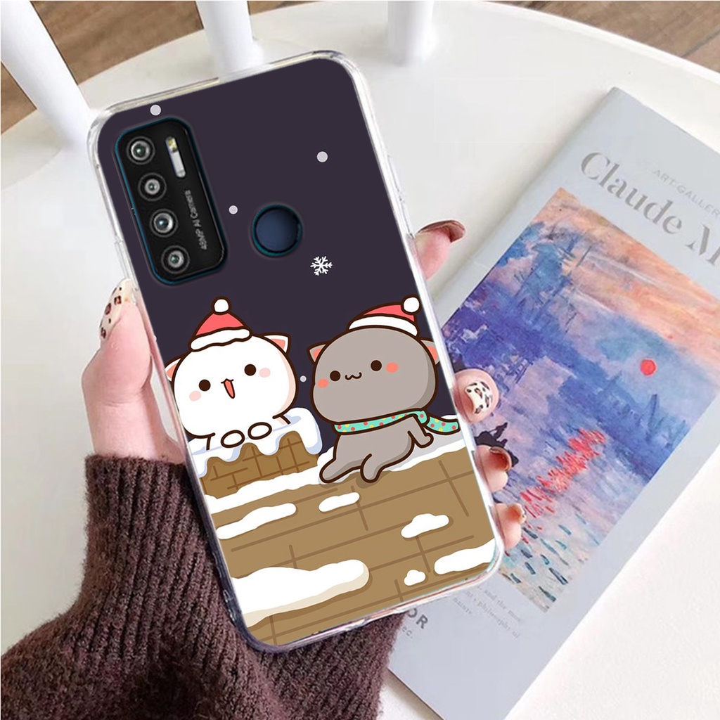 ỐP LƯNG VSMART STAR 3/STAR 4/STAR 5/LIVE 4/JOY 4  ,  IN HÌNH GẤU MOCHI SIÊU ĐÁNG YÊU, NỀN CỰC ĐẸP.