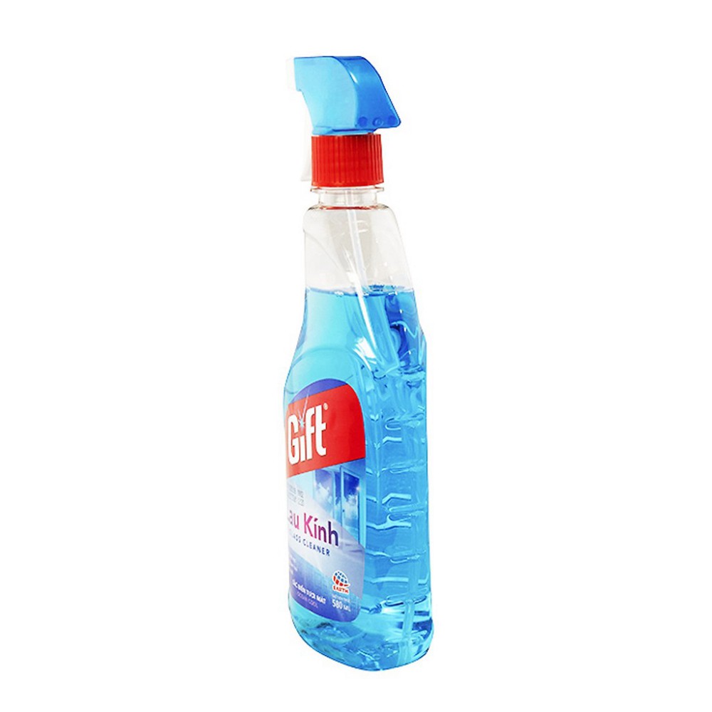 Nước Lau Kính Gift Sắc Biển và Trà Xanh Chai 580ml Giá Rẻ