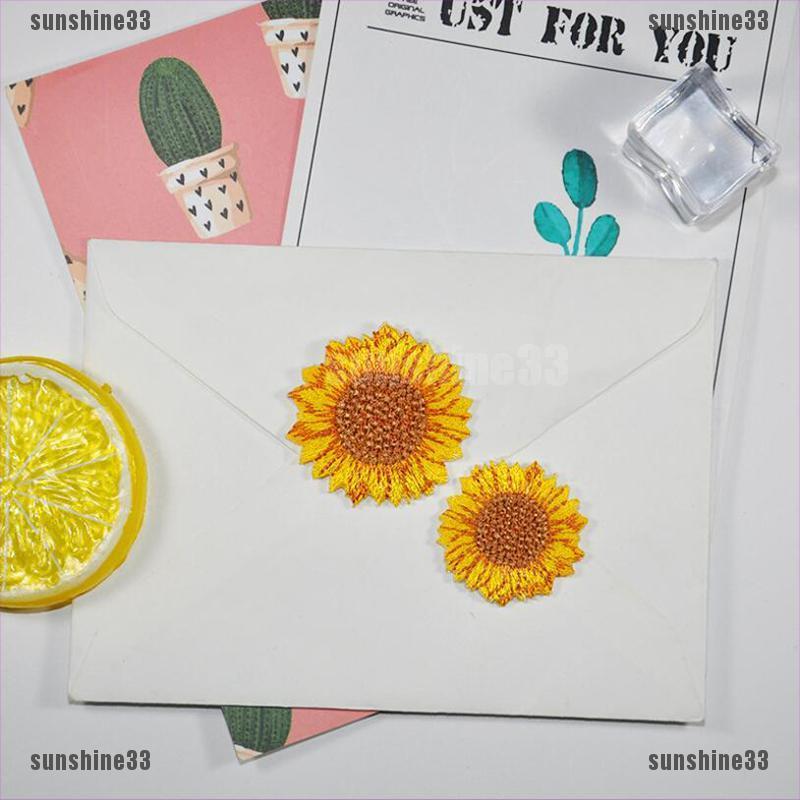 Sticker Ủi Thêu Hình Hoa Cúc