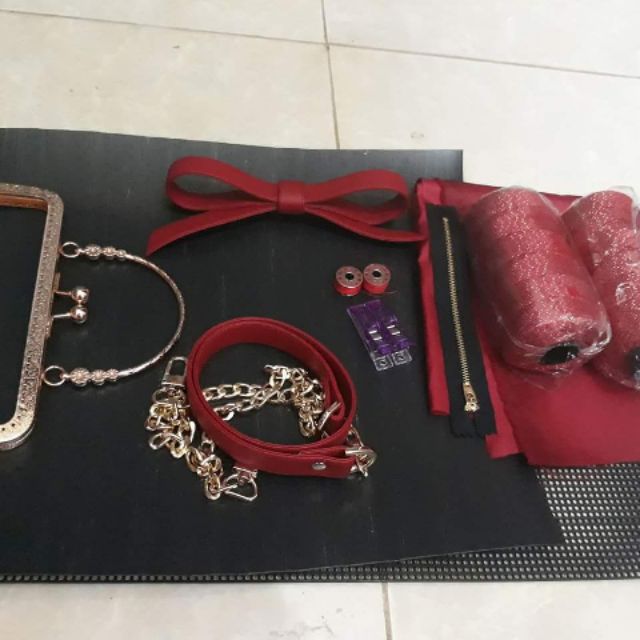 Set túi khung nơ