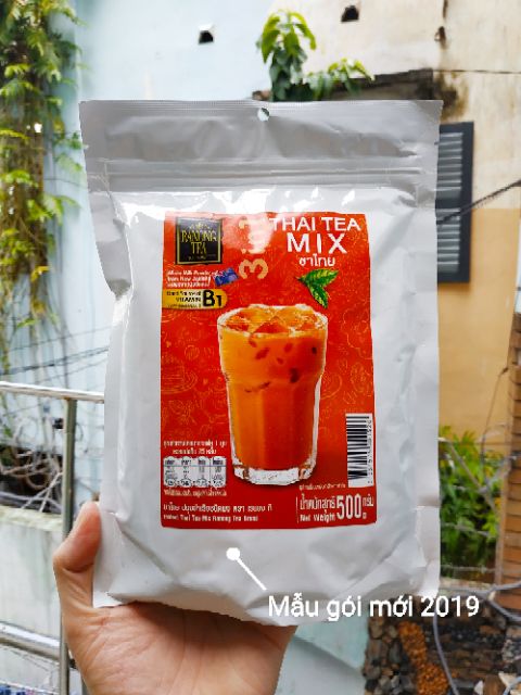 🥤 Bột Trà Sữa Thái Hoà Tan 3in1 Ranong Tea 500G Thái Lan