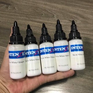 Mực xăm hình siêu trắng snow white opaque hàng có sẵn