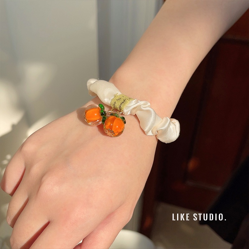 Dây Cột Tóc Phong Cách Hàn Quốc Ngọt Ngào Dễ Thương Cho Nữ