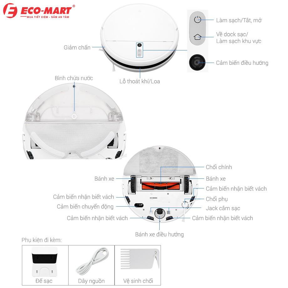 Robot hút bụi lau nhà Xiaomi Vacuum Mop SKV4093GL