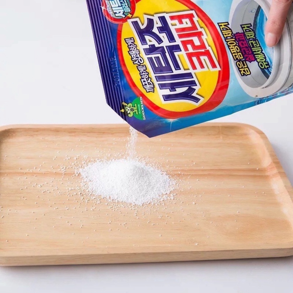 Bột tẩy vệ sinh lồng máy giặt cao cấp của HÀN QUỐC.