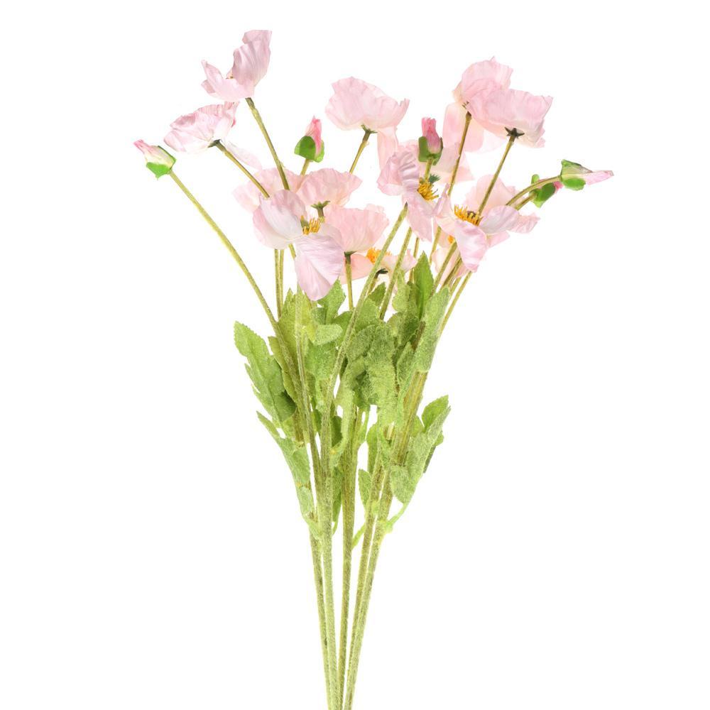 YNATURAL Hoa Anh Túc Nhân Tạo Chất Lượng Cao Dùng Để Trang Trí DIY