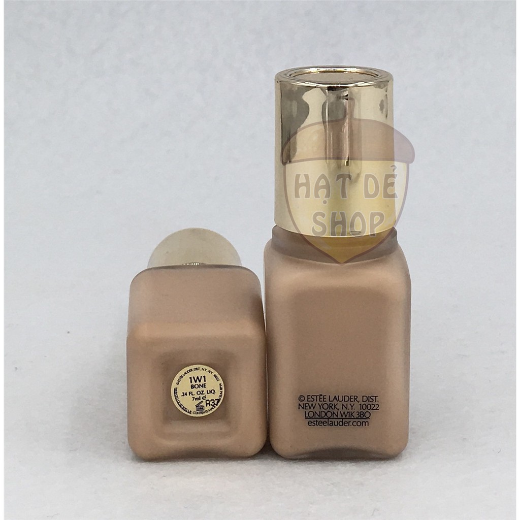 Estee Lauder Kem Nền (Chai) Double Wear 7ml #1W1 Bone (sáng thiên vàng)