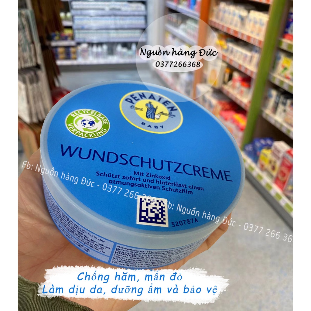 [Mẫu mới] Kem chống hăm Penaten Đức [Đủ bill] 200ml - Nguồn hàng Đức