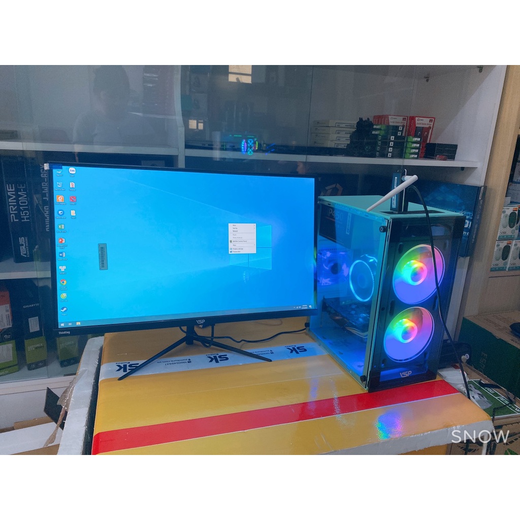 Màn hình IPS VSP ThinKing Infinity 27 inch 24inch 22inch NEW BH 24T full viền FHD 75Hz Gaming Chính Hãng | BigBuy360 - bigbuy360.vn