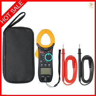 E&amp;T NJTY Digital Clamp Meter 2000 Counts Auto Range Multimeter with NCV Test AC/DC Voltage AC Curren