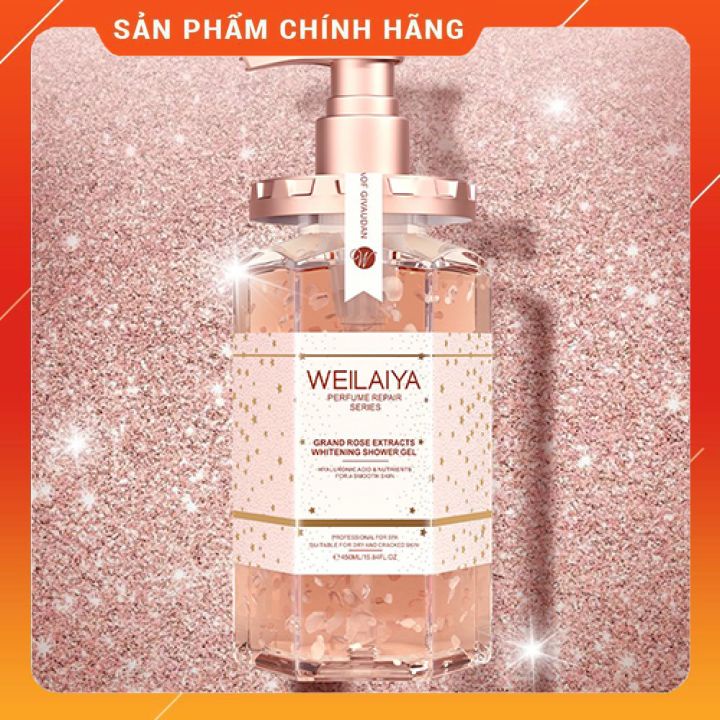 Sữa tắm nước hoa Weilaiya, sữa tắm toàn thân hương thơm lan tỏa [ Chai 450ml]