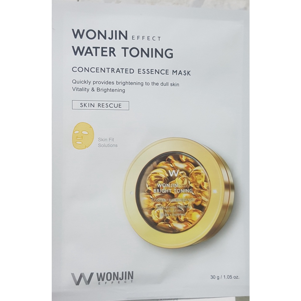 Mặt Nạ Wonjin Hàn Quốc Chính Hãng Wonjin Effect Energy Supplement Water Toning Hydro Vial Power Rejuvenation Mask