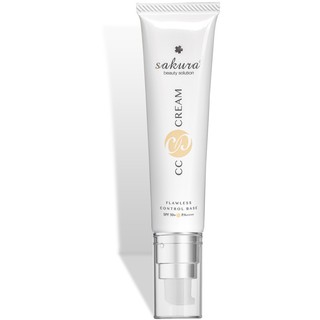 [SALE SỐC] Kem Trang Điểm Chống Nắng Sakura CC Cream Flawless Control Base 40ml