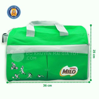 TÚI XÁCH DU LỊCH MILO SIZE 35CM