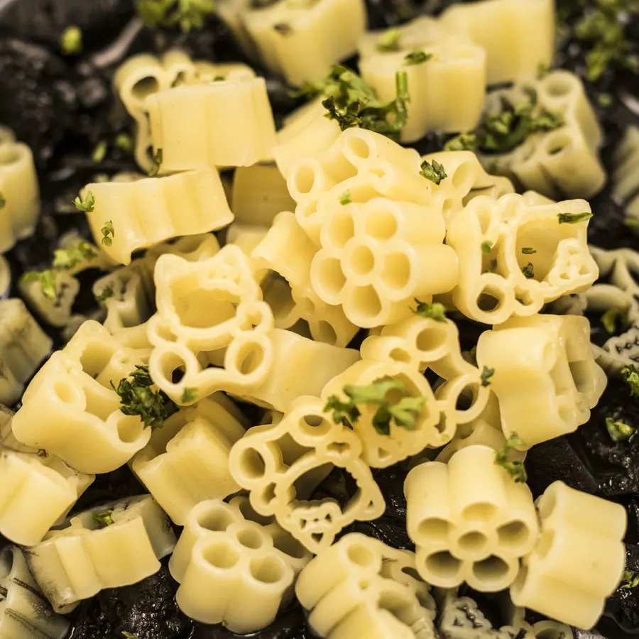 Mì nui dinh dưỡng hình hoa và Hello Kitty Nhật Bản cho bé 150g