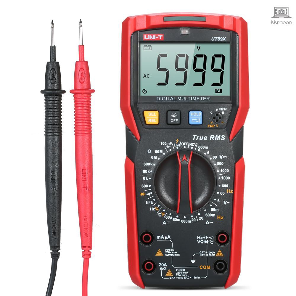 Máy đo điện đa năng điện tử UNI-T UT89X cao cấp kèm phụ kiện