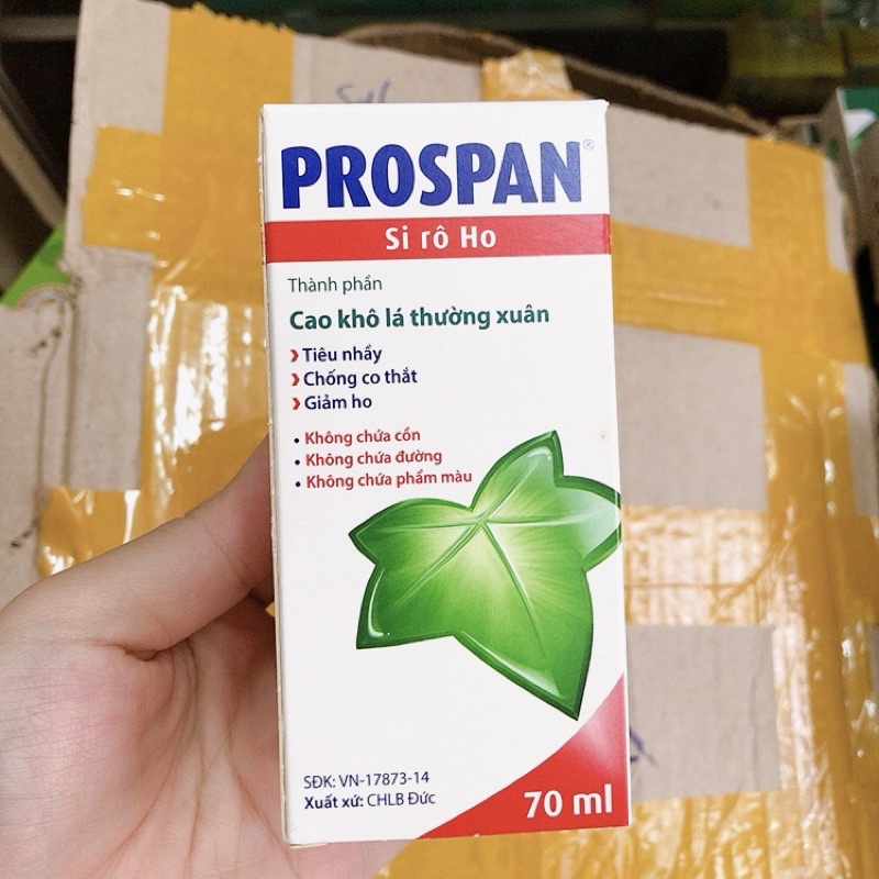 Siro ho PRO PAN CAO LÁ THƯỜNG XUÂN (Chai 75ml, dùng được cho trẻ sơ sinh