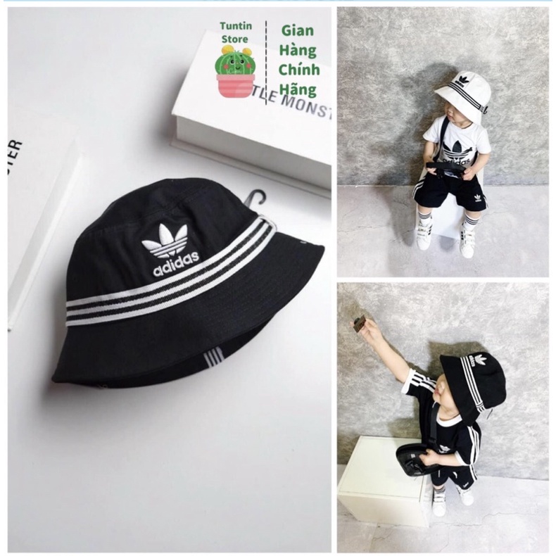 Mũ vành thời trang cho bé, mũ cho bé trai/gái adidas