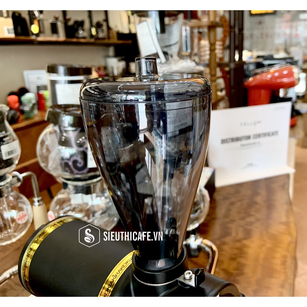 MÁY XAY CÀ PHÊ AKIRAKOKI SUPER M-520A MATT -  100V - Xay từ mịn -> Thô  - Thương hiệu Đài Loan